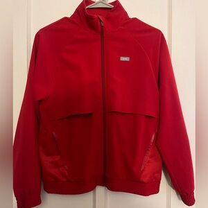 Figs Scrubs Sydney Jacket WINNING RED xs